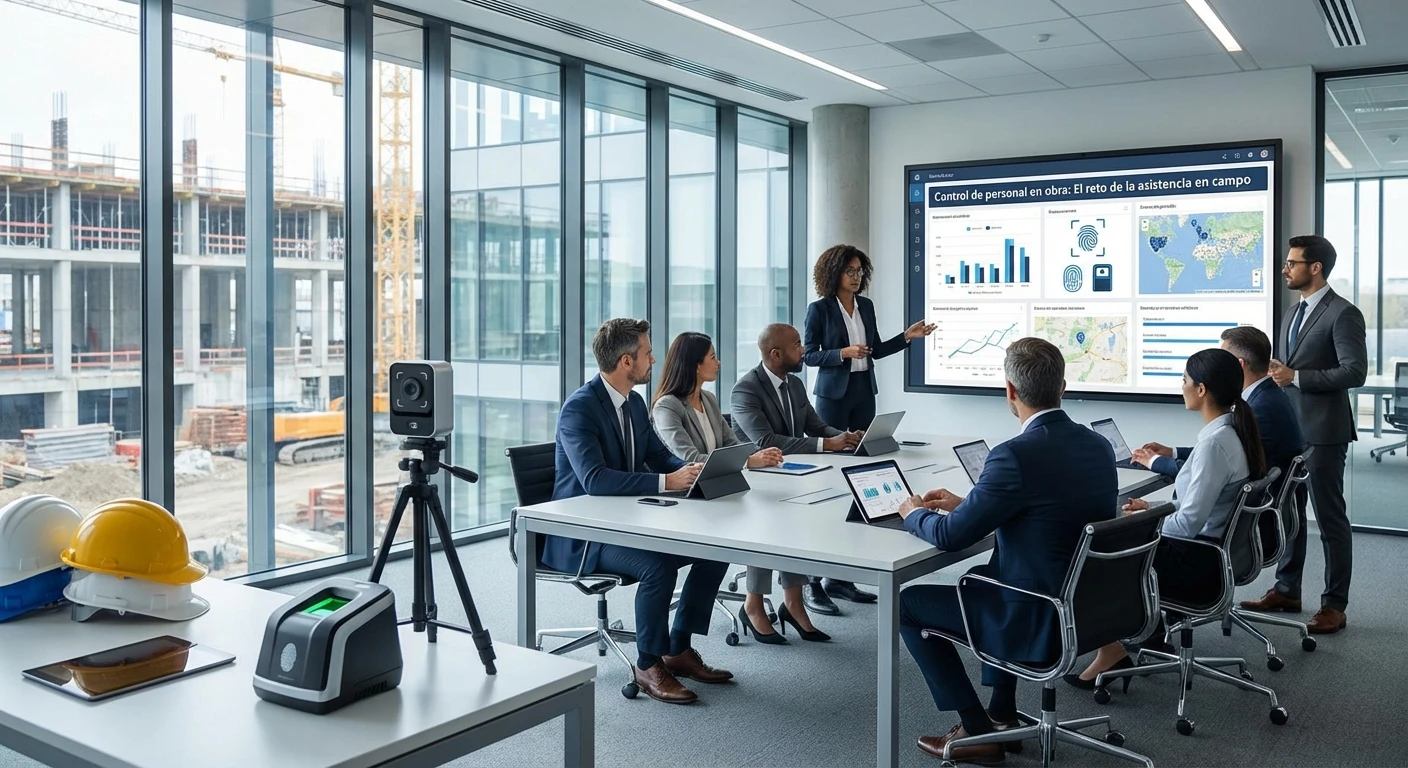 Control de personal en obra: El reto de la asistencia en campo